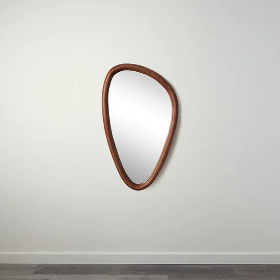 Зеркало настенное torhill, 42х70 см, коричневое