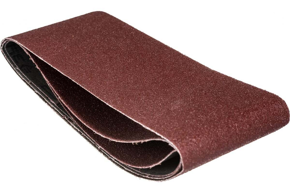 Лента шлифовальная "МАСТЕР" 3 шт. (75х457 мм; P80) для ЛШМ Зубр 35541-080
