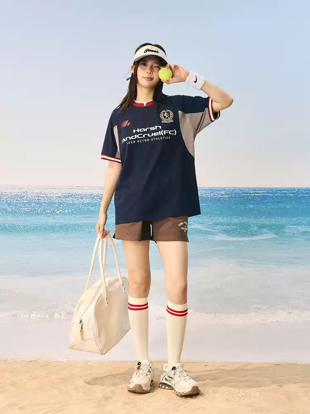 Женская футболка HARSHandCRUEL WMNS "Atlanta" Round-Neck Jersey