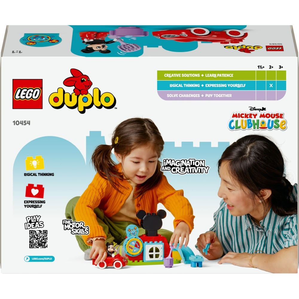 LEGO DUPLO Disney - Клуб друзей Микки Мауса и машина 10454