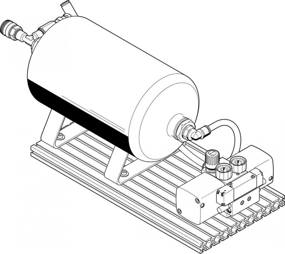Усилитель давления Festo DPA-40-16-CRVZS5
