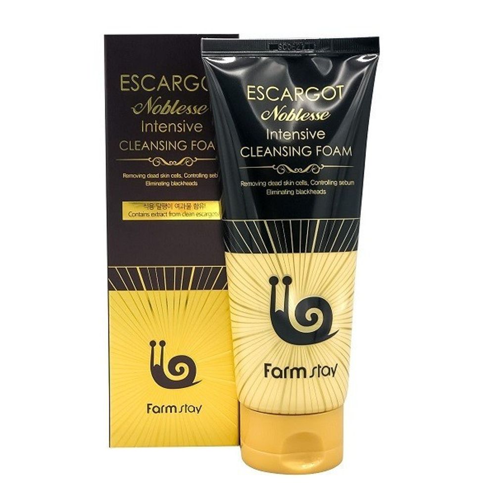 Farmstay пенка очищающая с муцином королевской улитки, 180 мл