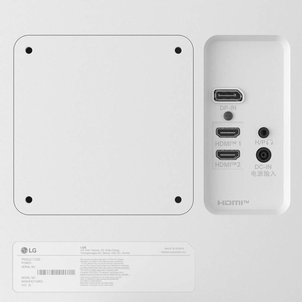 МОНИТОР 27" LG 27US500-W WHITE, UHD, 4K (IPS, 3840x2160, 5 ms)