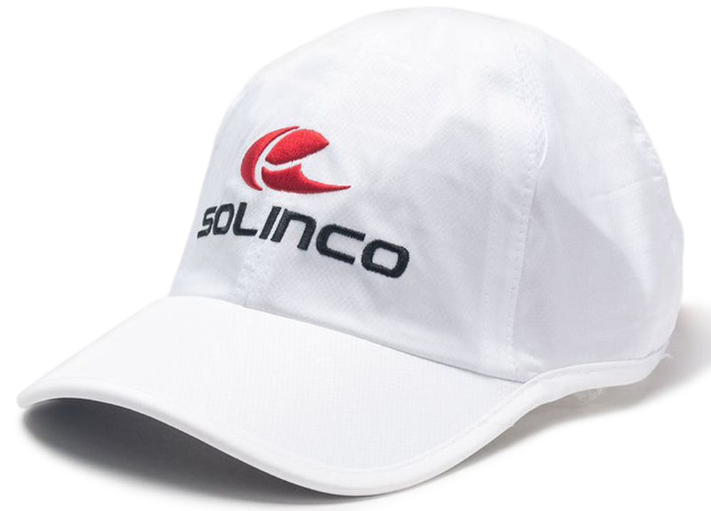 Теннисная кепка Solinco High Performance Cap - white
