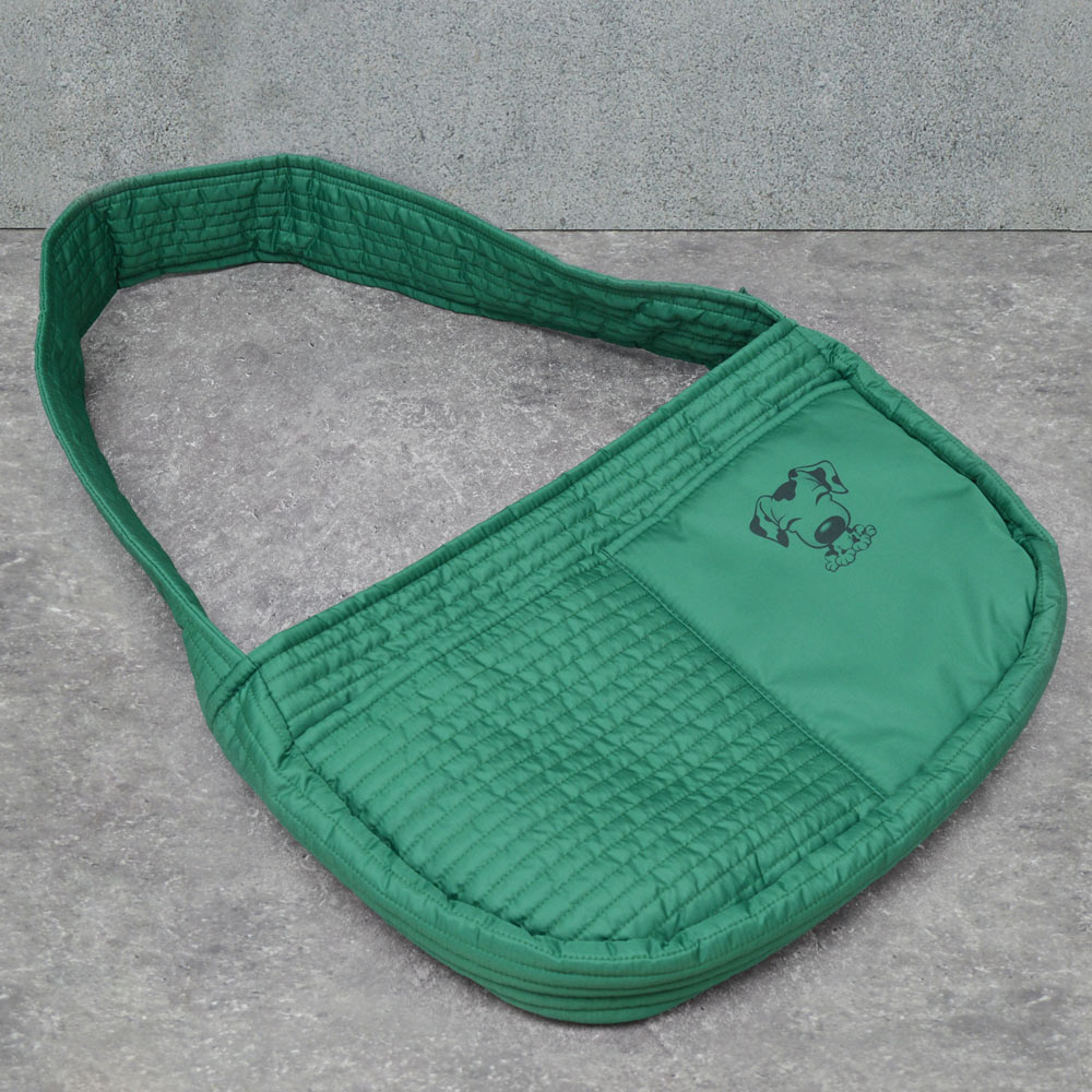 Сумка-переноска для собак (тёмно-зеленый)