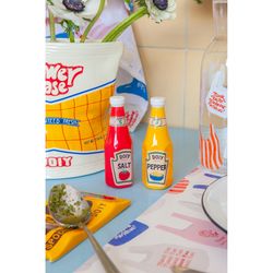 Набор из солонки и перечницы Corner Shop, Ketchup Mustard