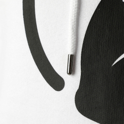 Мужская кофта теннисная Quiet Please Advantage Logo Hoody Men - White, Black