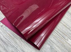 Vernissage Berry (0,8-1,0 мм), цв. Бордовый, натуральная кожа