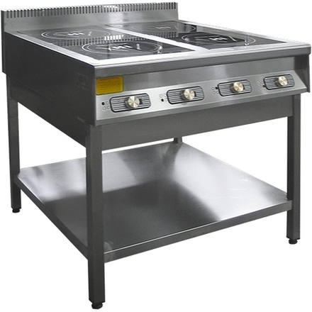 Плита индукционная ПЭИ-40-3,5 полностью  нерж. 915х900х330 мм