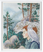 "Трое"-M981 вышивка