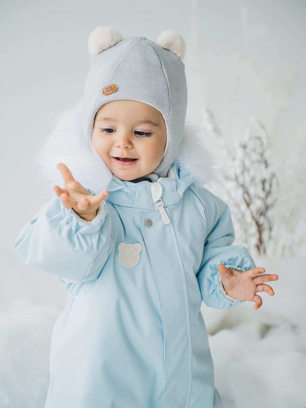 Шлем зимний из смесовой шерсти 