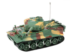 Р/У танк Heng Long 3828-1 Tiger I ИК-версия 1/26, полное управление, свет и звук, идеален для танковых боев