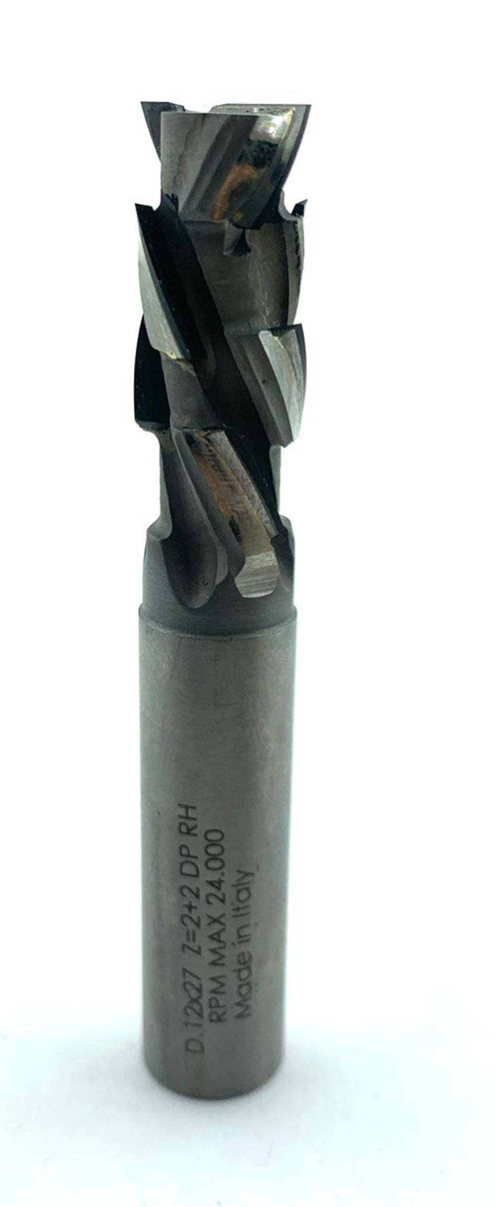 PCD фреза D.12x27 S.12х45 Z=2+2 (nesting) RH