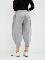 Штаны бананы оверсайз широкие серый