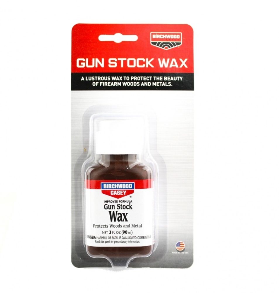 Birchwood Casey Gun Stock Wax Воск для ухода за деревом, 90мл