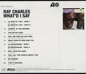 Ray Charles / What'd I Say (CD)