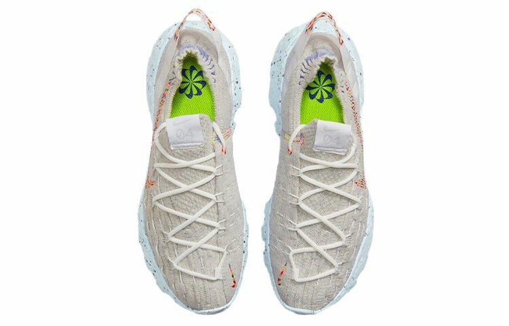 Кроссовки Nike Space Hippie 04 "White Multi" (Женская размерная сетка)