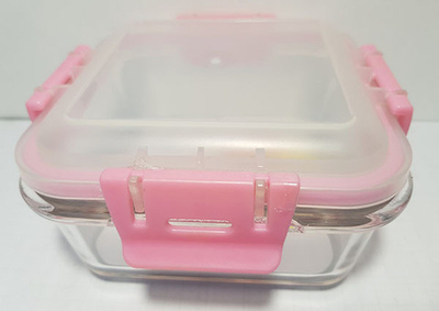 Контейнер стекл.квадрат. 570мл.NC-5075