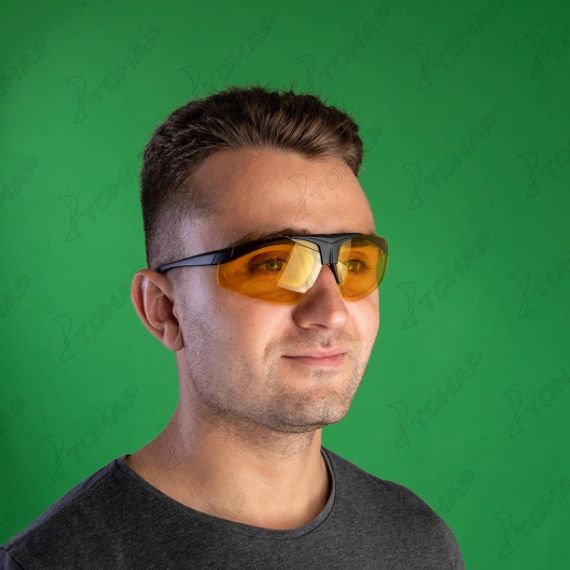 Очки PREMIER поляризационные в чехле (желтый) PR-OP-112-Y