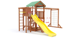 Детский игровой комплекс Савушка "Мастер" - 4 (с окраской) горка 3м