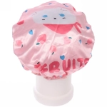 Шапочка для душа «Ultramarine - Fruits», микс 4 цвета, d-24 см (двухсторонняя, внутренний слой EVA)