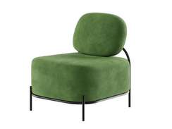 Джайв Диван одноместный JVE-1 Teddy 917/Металл Черный 670*720*770