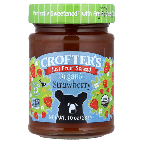 Crofter's Organic, органический спред Just Fruit®, со вкусом клубники, 283 г (10 унций)