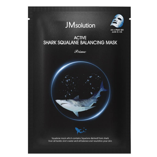 JMsolution Active Shark Squalane Balancing Mask Prime балансирующая маска с акульим скваланом
