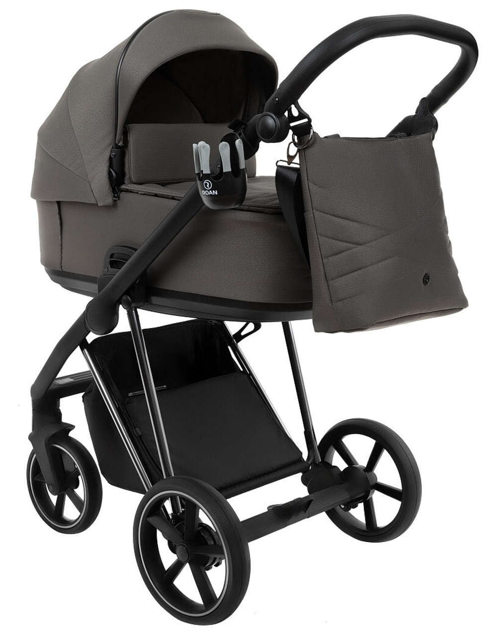 Детская коляска Roan Sol Luxury 2 в 1 RSL/4051 Taupe/Nikiel
