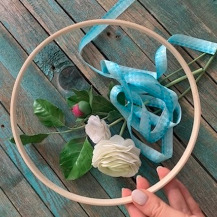 Кольцо деревянное 20 см.