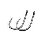 Крючок Decoy одинарный KR-21 #6 BLACK NICKELED (в упаковке 12 штук)