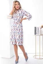 Платье "Мира" (геометрия) П7410 LT Collection (Акция)