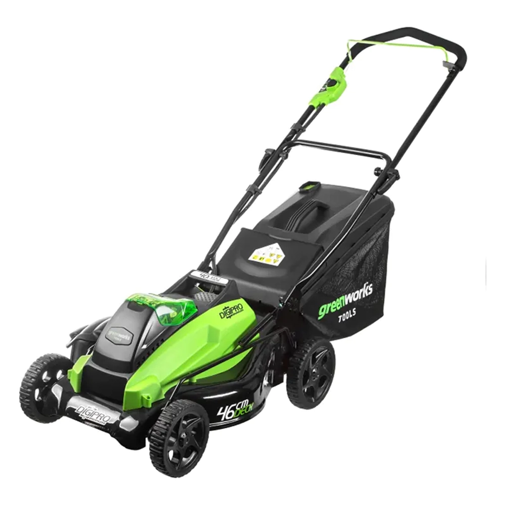Аккумуляторная газонокосилка Greenworks GD40LM45K3 40В (1 x 3 Ач, ЗУ) нож 45 см, 2500407UE
