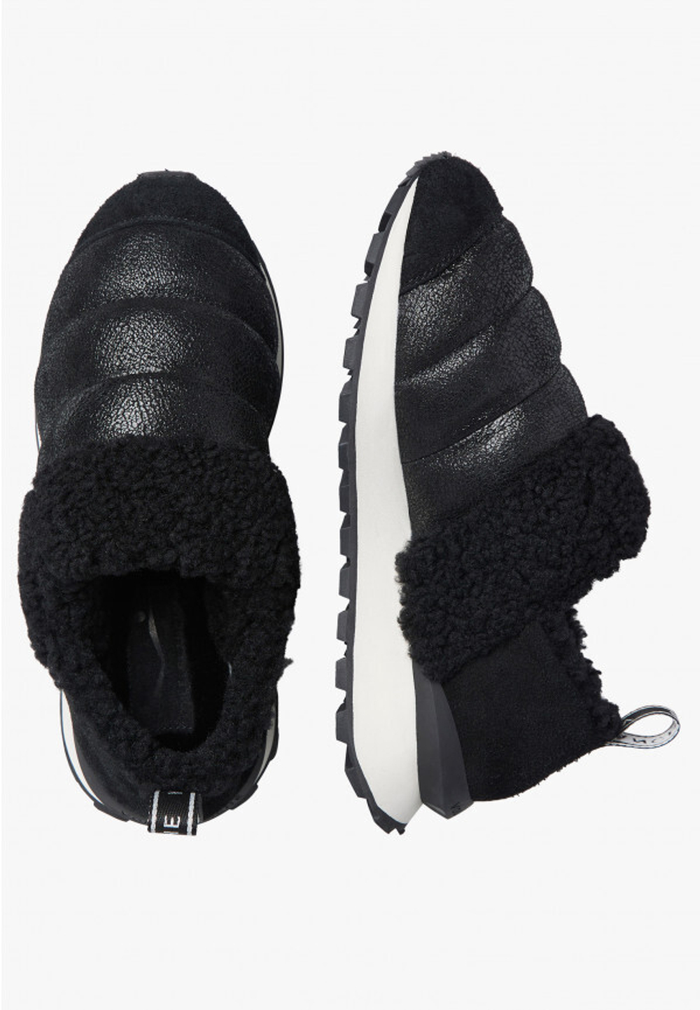 Слипоны женские VOILE BLANCHE Qwark Slip Fur