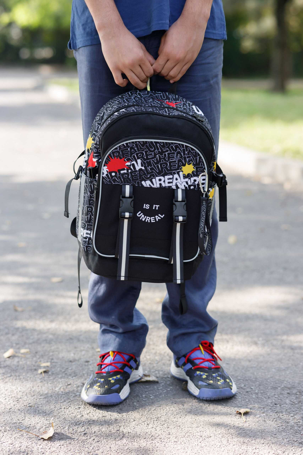 Рюкзак школьный, Феникс+, 29.5x42x17.5 см, полиэстер, сублимационная печать, 2 отделение (-я)