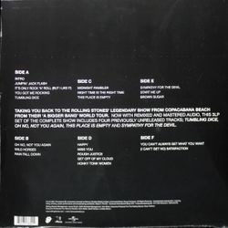 The Rolling Stones. A Bigger Bang - Live On Copacabana Beach (3 LP). Black Version. Роллинг Стоунз