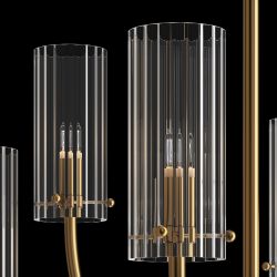 Люстра на штанге Maytoni Arco MOD223PL-06BS