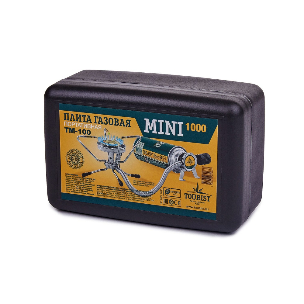 Горелка газовая MINI-1000 (TM-100), «Tourist»