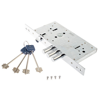 Замок AVERS врезной T-52/S8-CR сувальдный