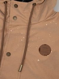 Парка демисезонная "Песок" 7+