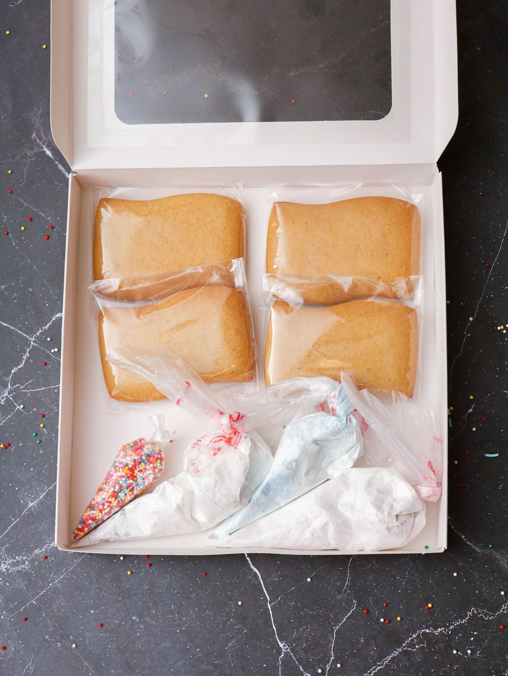 Имбирные пряники "Человечки" - 4 шт.