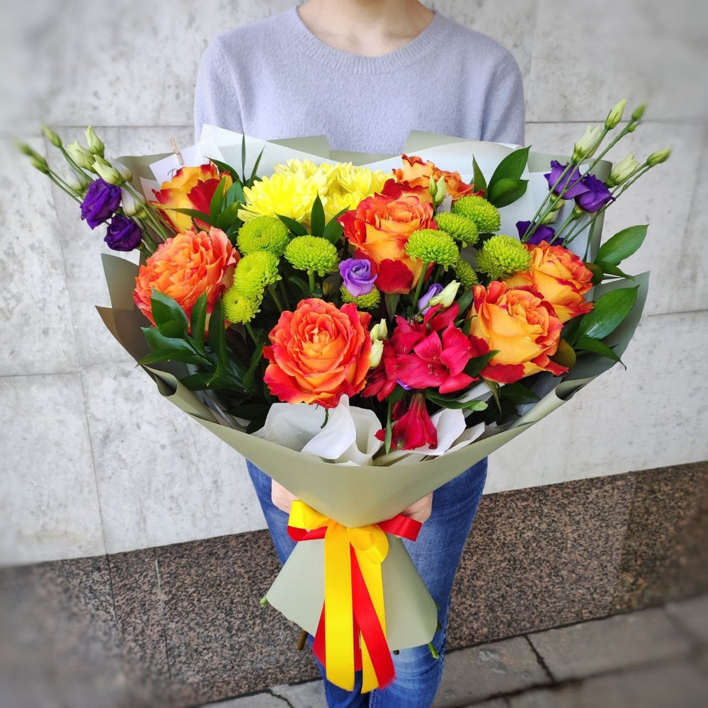 Авторский яркий букет