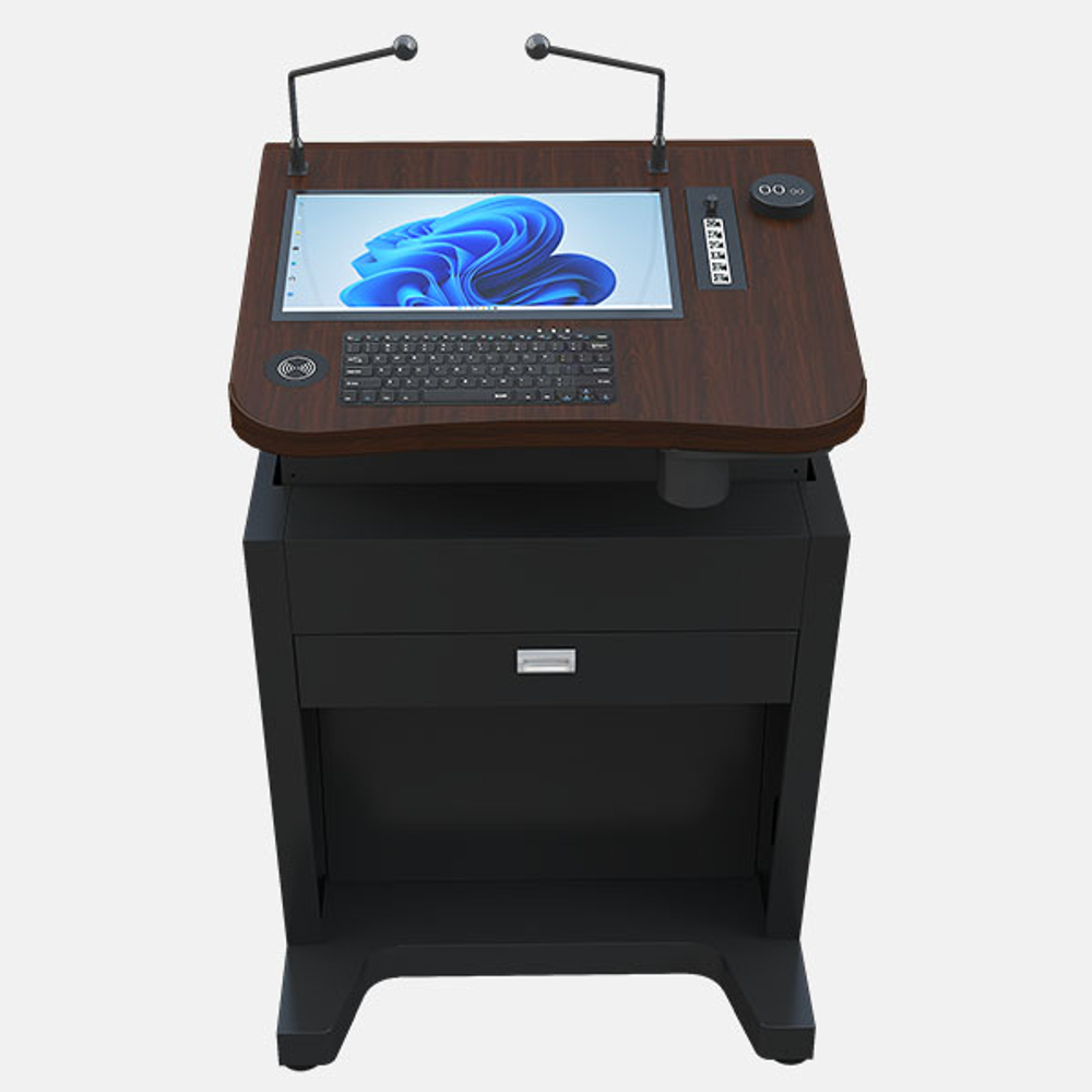 Интерактивная трибуна Focus Smart Podium ST200 (Два экрана 21,5''+33,1'')