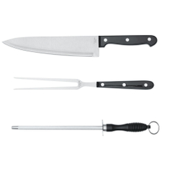 Комплект из нерж. стали состоящий из 3 частей CARVE