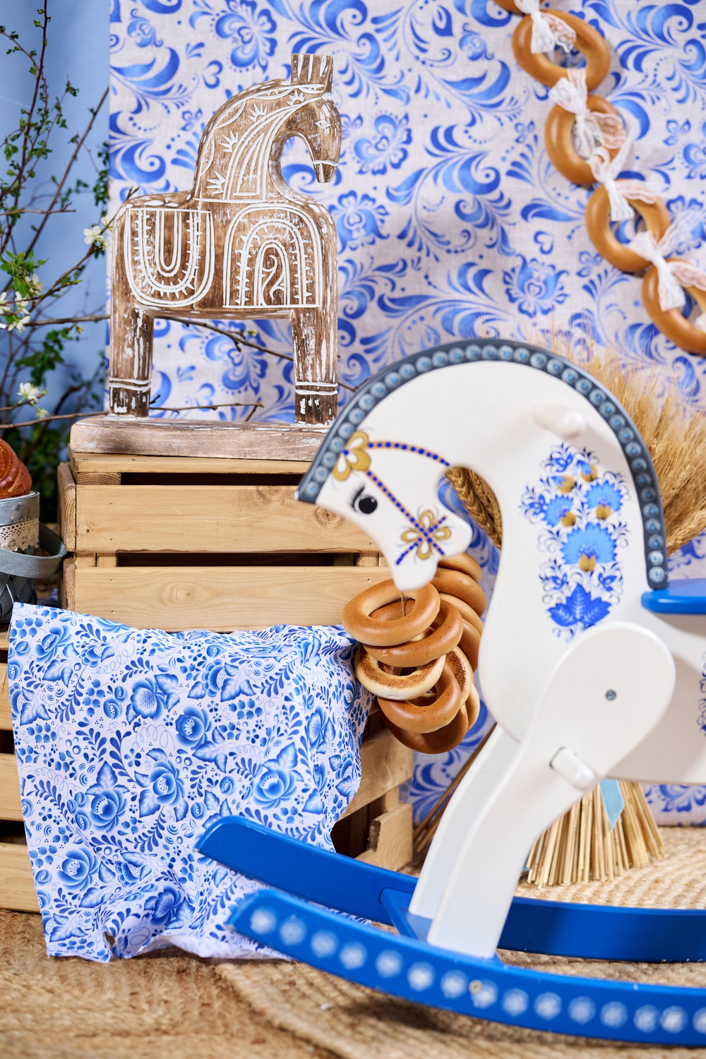 Праздник в стиле Гжель