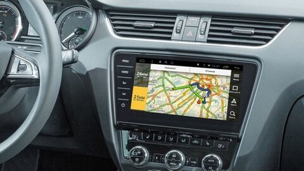 Навигационный блок для Skoda Octavia 2013-2020 A7 - Carmedia DZ-218 на Android 9.0, 2Гб-32Гб, 4G-SIM