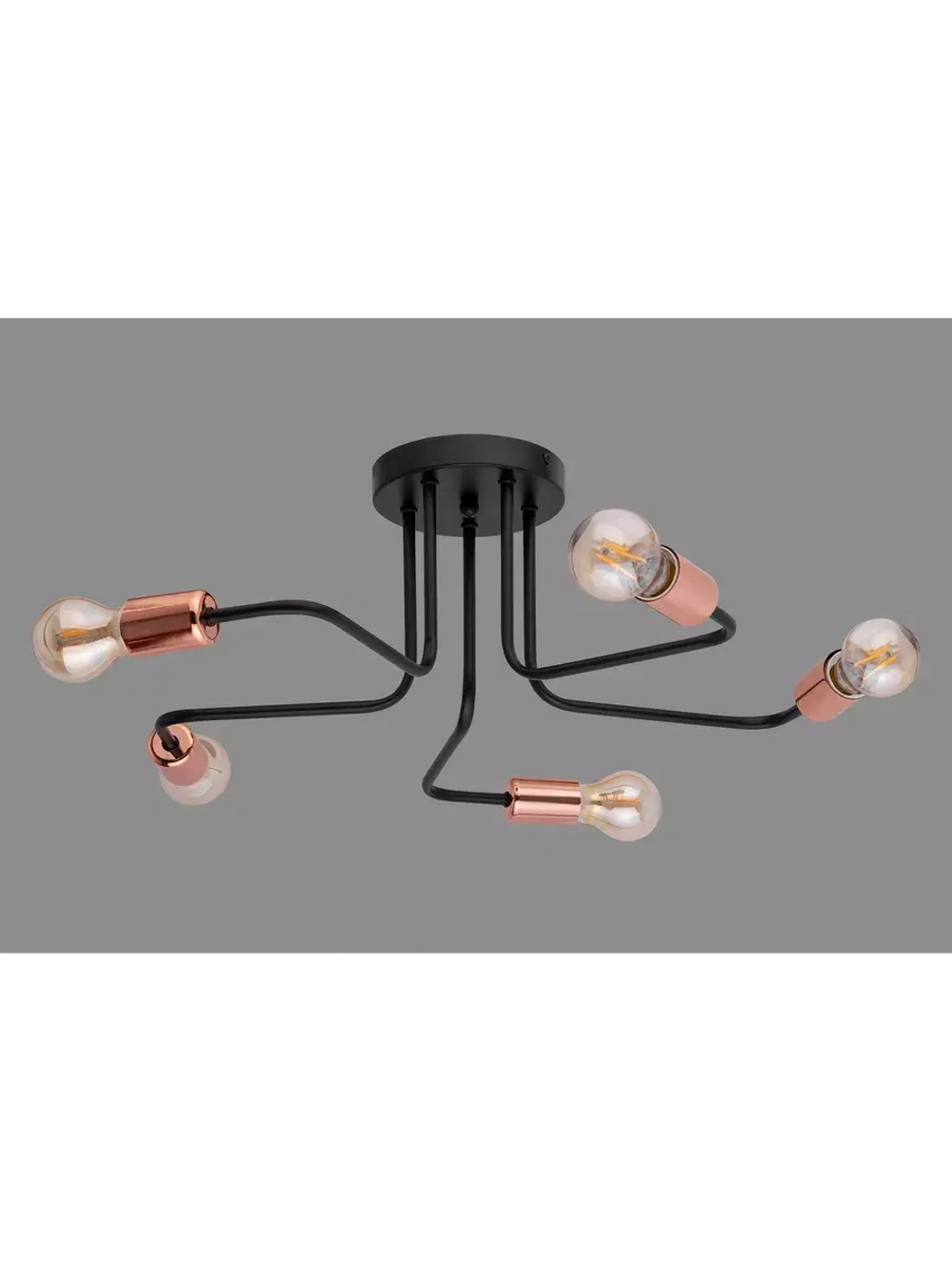 Люстра потолочная E27*5*60W без плафона