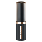 Черный воздушно-волновой стимулятор 11,4см в виде губной помады Satisfyer Deep Kiss Black