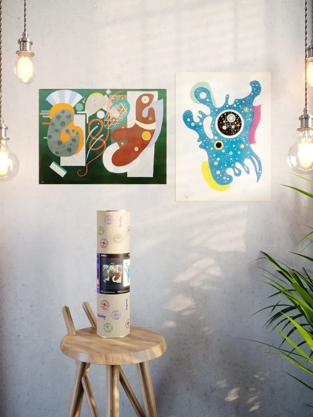 Картины-наклейки на стену для декора интерьерные №173