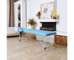 Массажный стол DFC NIRVANA Elegant, 186 x 70 см, голубой